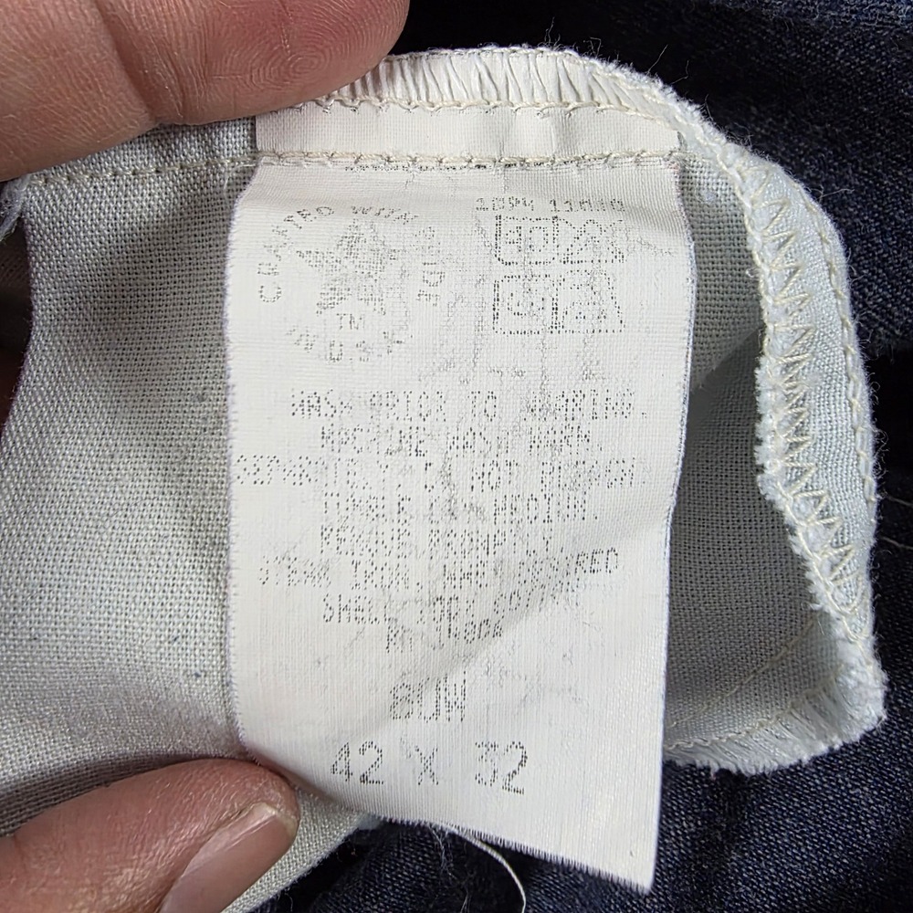 Carhartt Carpenter Jeans Mens Fit 39x30 Blue Denim B01 Relaxed Union Made in USA - Picture 5 of 10